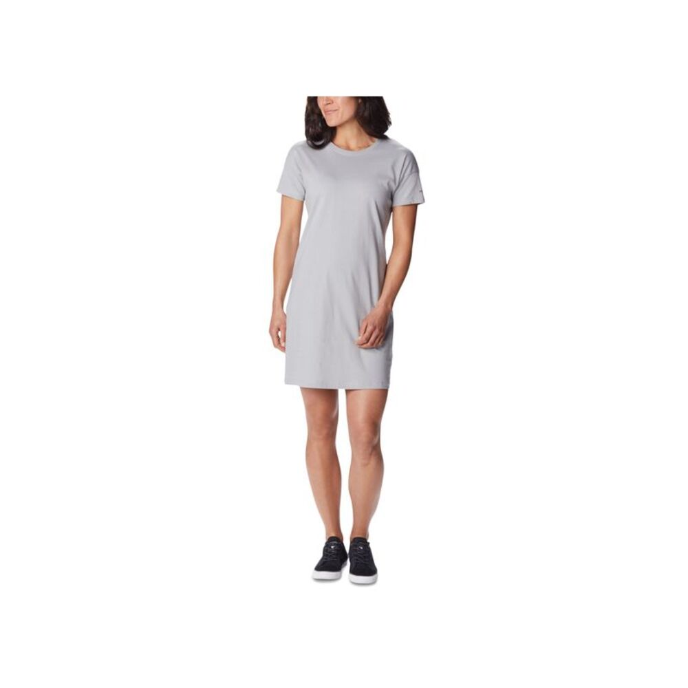 Columbia Womens Park Cotton T-Shirt Dress